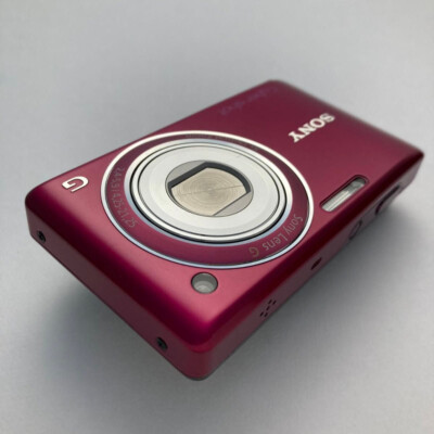 Sony Cyber-Shot DSC-W380 Digital Camera 14.1MP CCD Vintage Pink