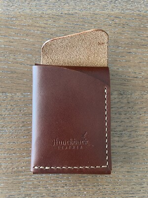 NEW! Hunchback Leather - Lungo Wallet - Chestnut Buttero - Like