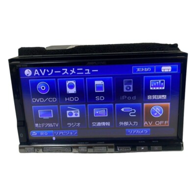 ALPINE VIE-X08 Car Navigation System Pre-owned USED Shipping from