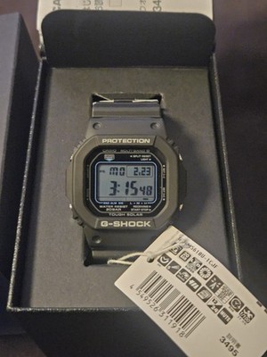 CASIO G-SHOCK GW-M5610U-1CJF Blue Dial Solar Atomic Chrono Digital