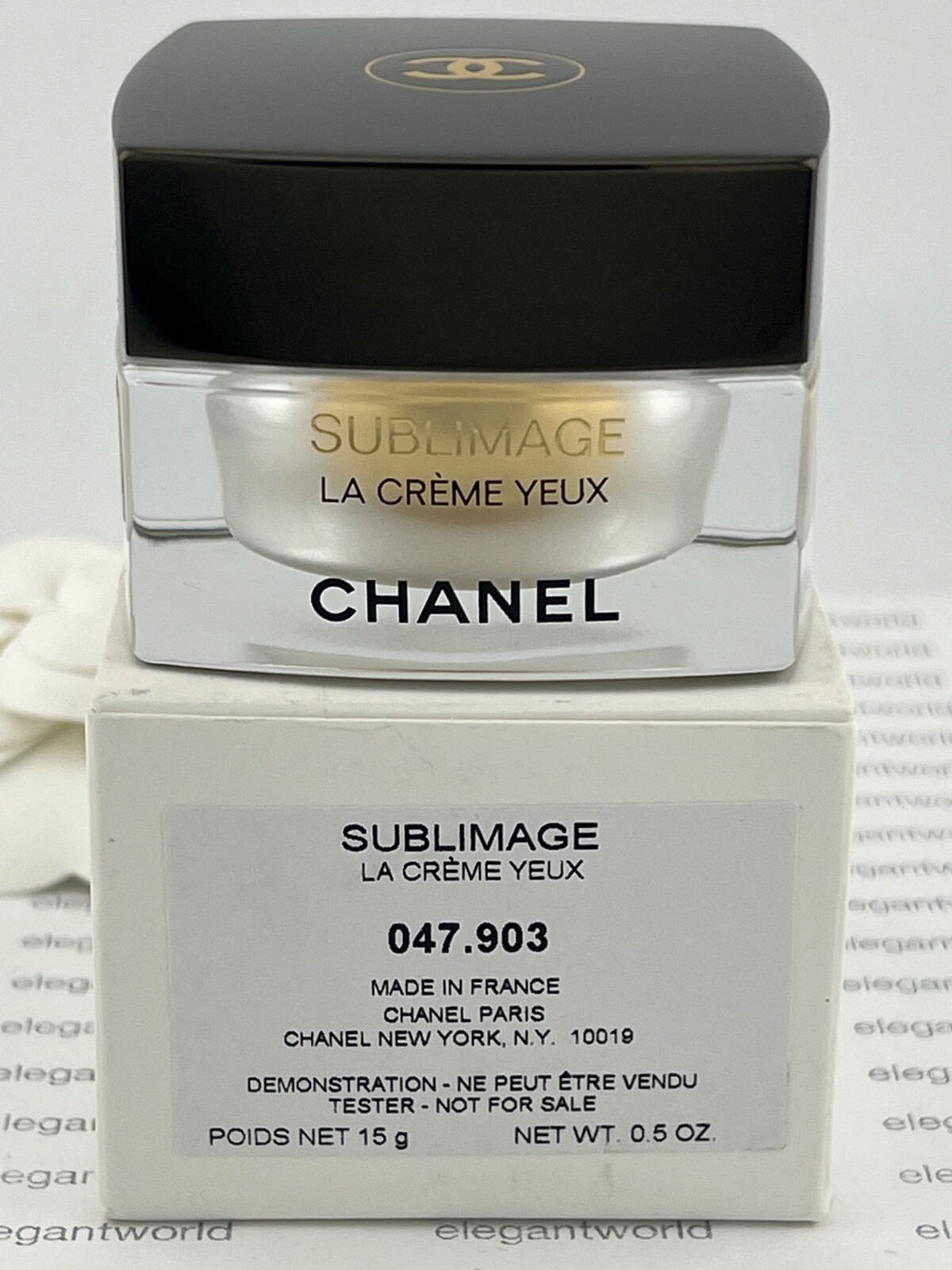 CHANEL SUBLIMAGE LA CRÈME YEUX Eye Cream 15 g / 0.5 oz. New White