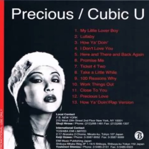 Stream Ricky Kawe | Listen to Utada Hikaru - Precious (as Cubic U
