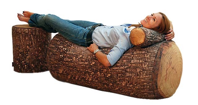 Mero Wings フォレスト ログ クッション Forest Log | □interior