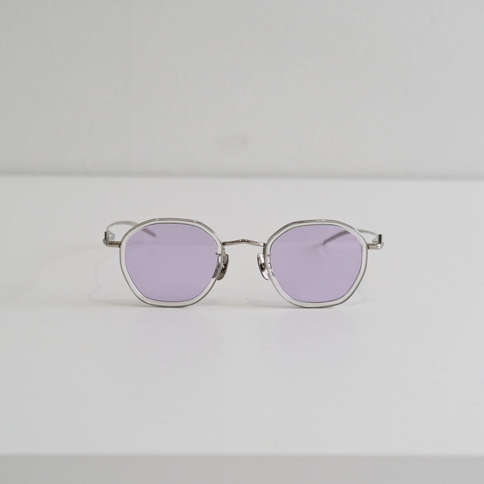 PINE - 1042SG / clear ×silver / PURPLE / サングラス / 眼鏡 | iko