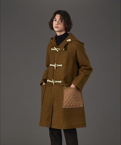 セール】 ニードルパンチ ダッフルコート （ダッフルコート