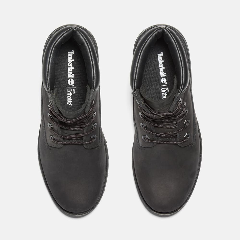 リンデン ウッド 6インチ ウォータープルーフ ブーツ レディース