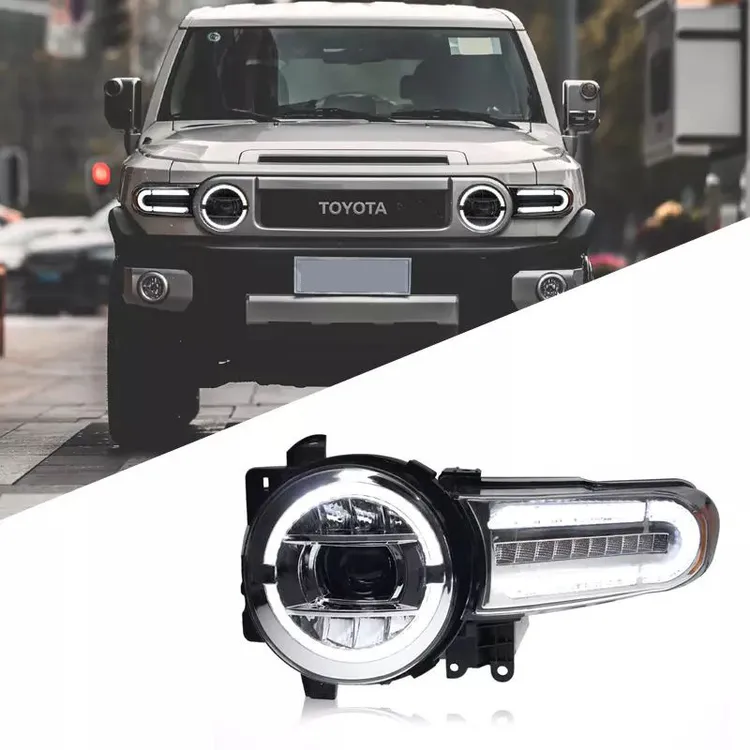 2007-2020 トヨタFJクルーザー ヘッドライトアセンブリ レトロフィット