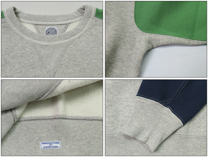 楽天市場】JELADO ジェラード フリーダムスリーブ 丸胴 クルーネック