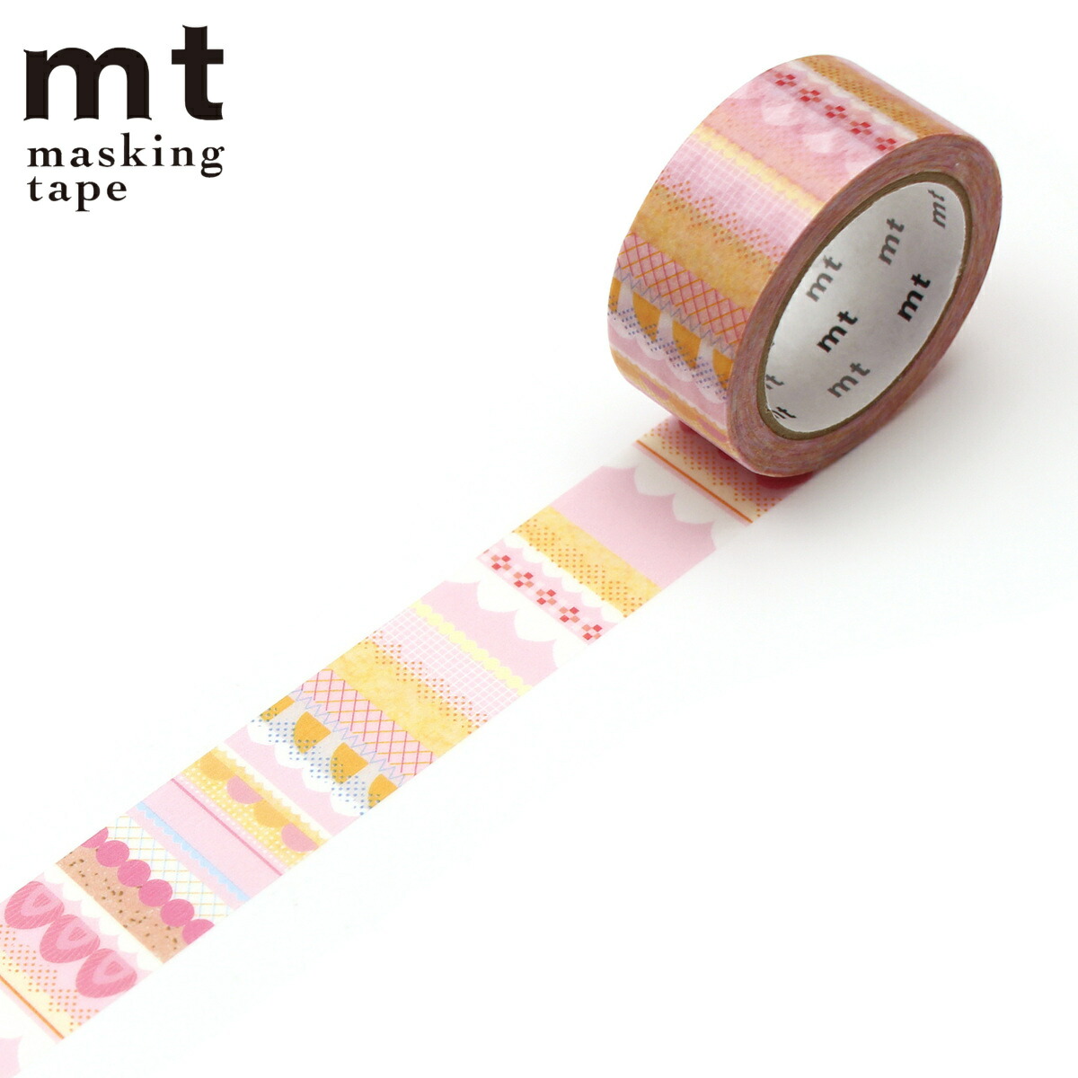 楽天市場】マスキングテープ mt ex 和柄ミックスパターン 15mm×7m