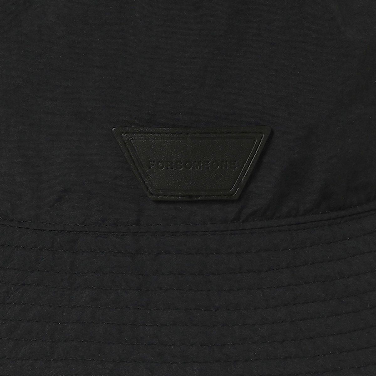 FORSOMEONE - NYLON BUCKET HAT (BLACK) / バケハ（帽子） ブラック