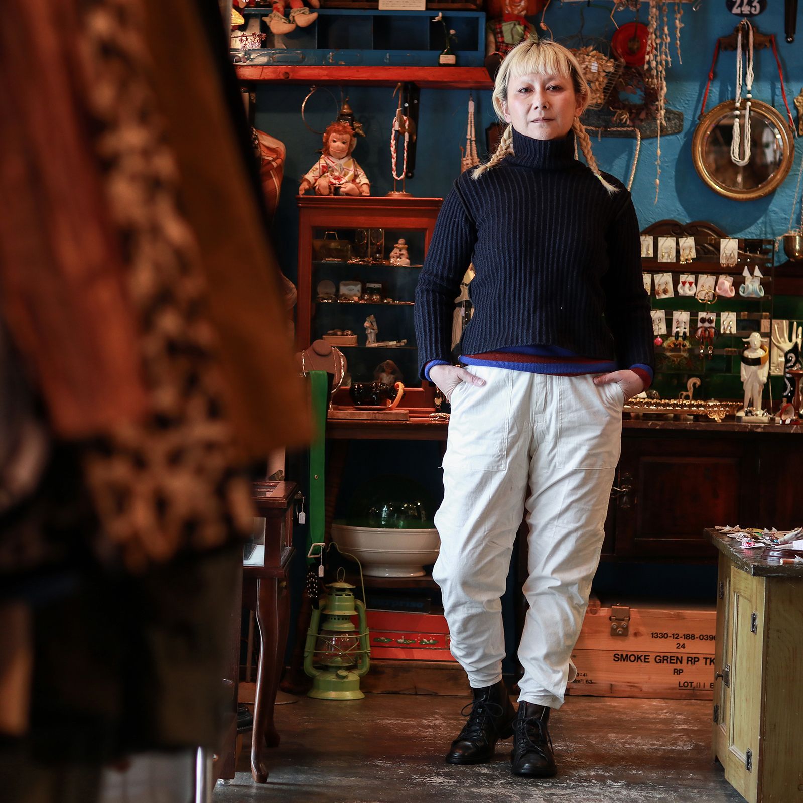 ロシア軍 リメイクベイカーポケットスリーピングパンツ」デッド