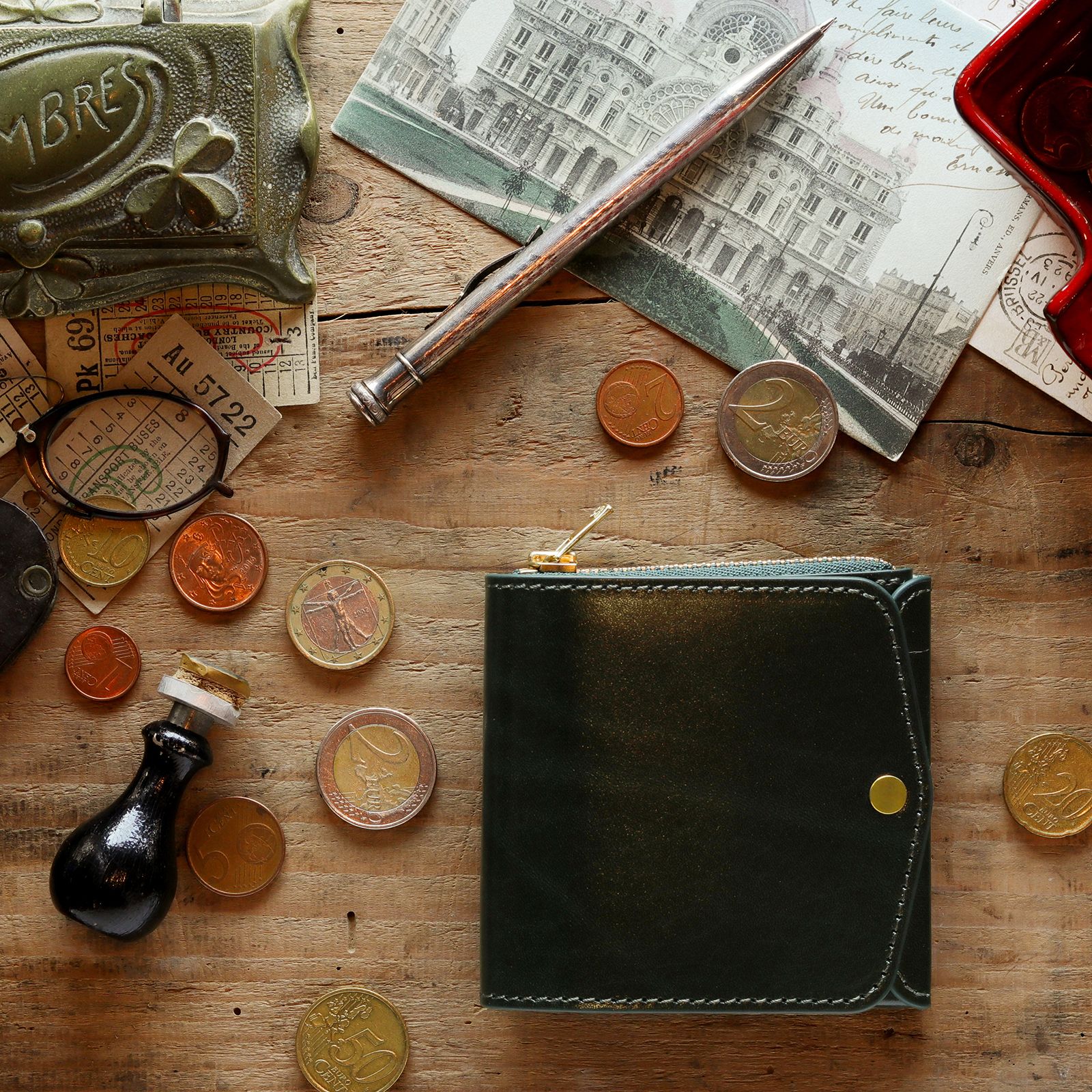 ATELIER MOKU - 「小さく薄い財布SAKU ver.3 Plus Rugato ルガト