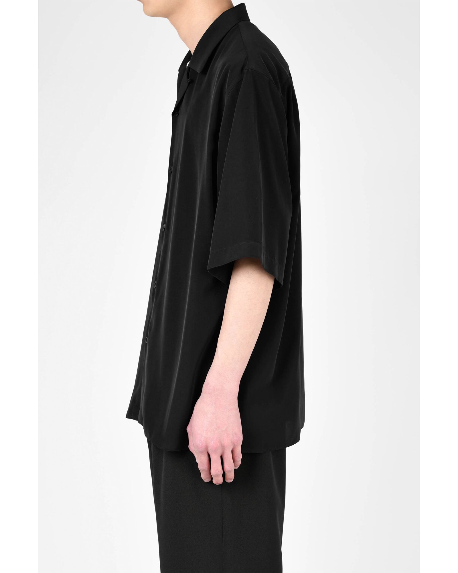 LAD MUSICIAN - Short Sleeve Open Collar Shirt | fakejam