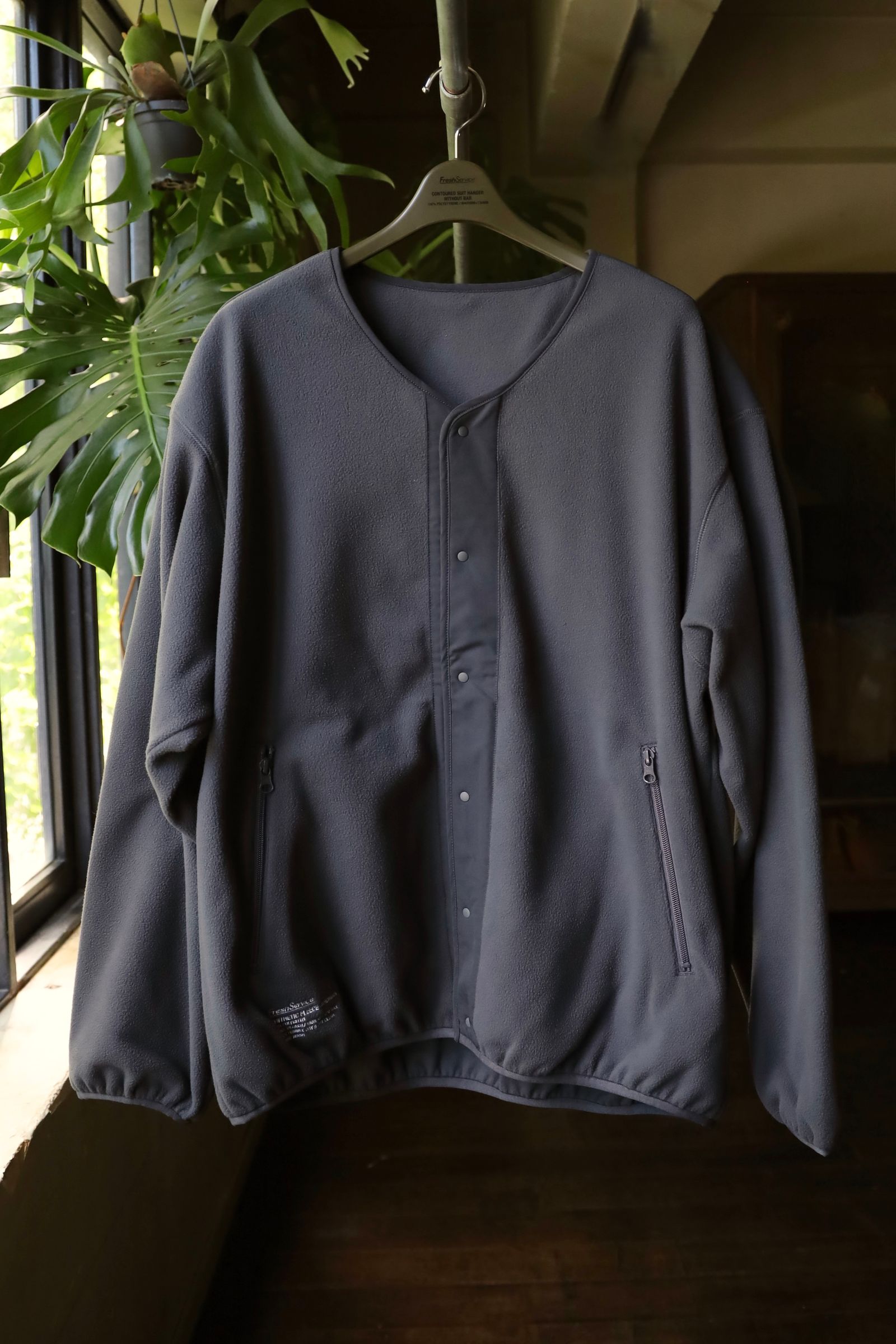 FreshService - フレッシュサービス SYNTHETIC FLEECE CARDIGAN(FSC243