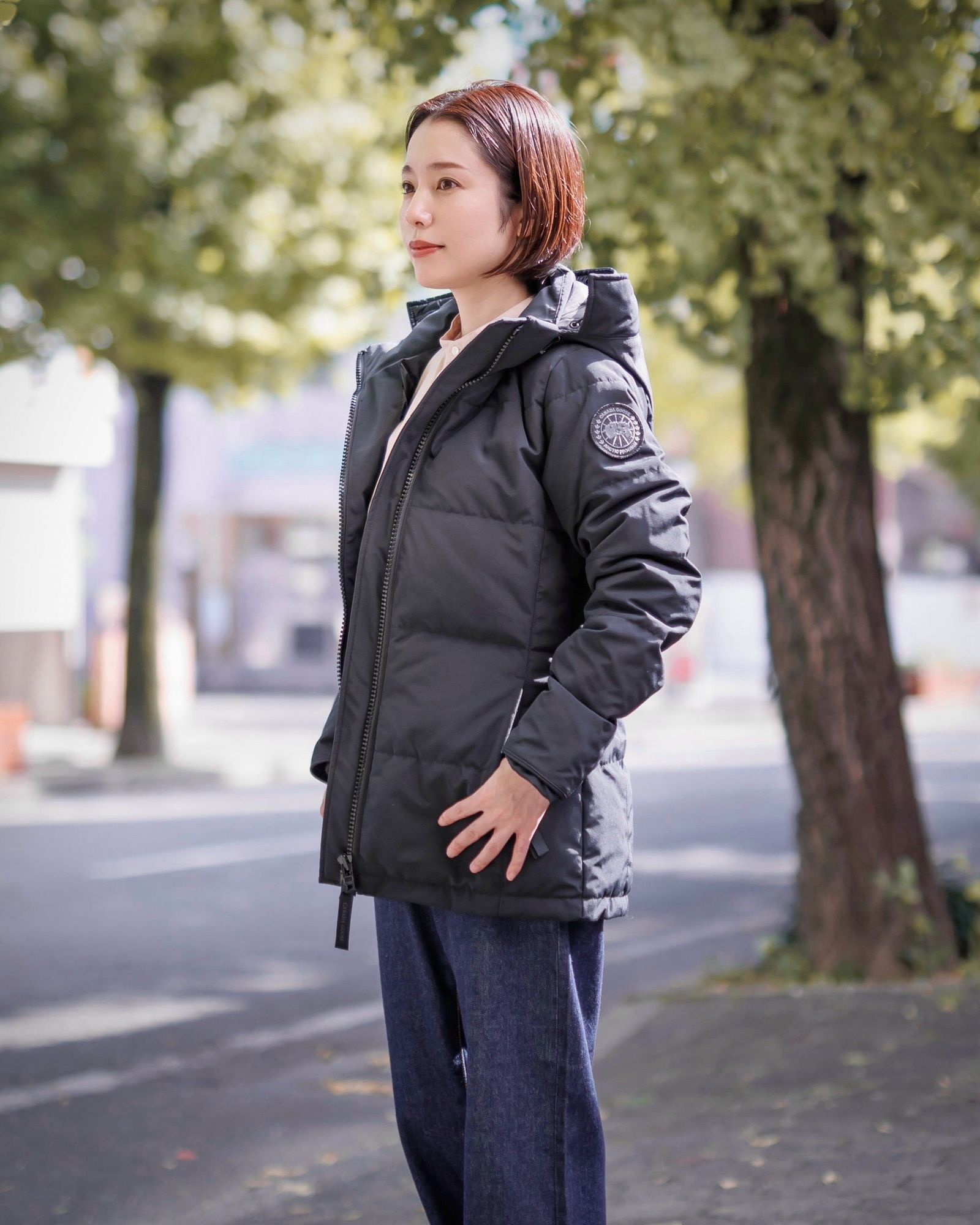 CANADA GOOSE - カナダグースレディース Chelsea Parka Heritage Black