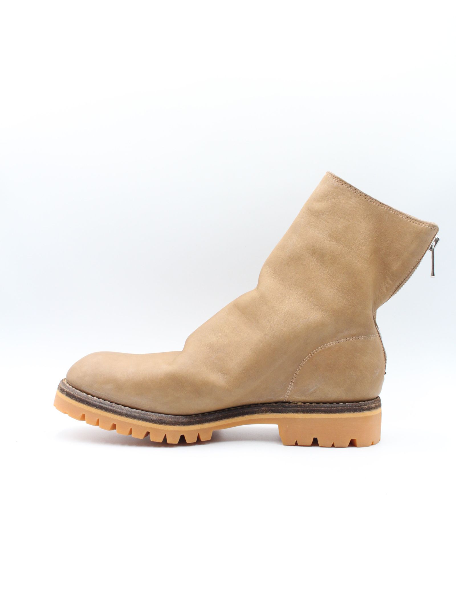 GUIDI - 【796V】馬革 ホースレザー バックジップ ブーツ / HORSE FULL