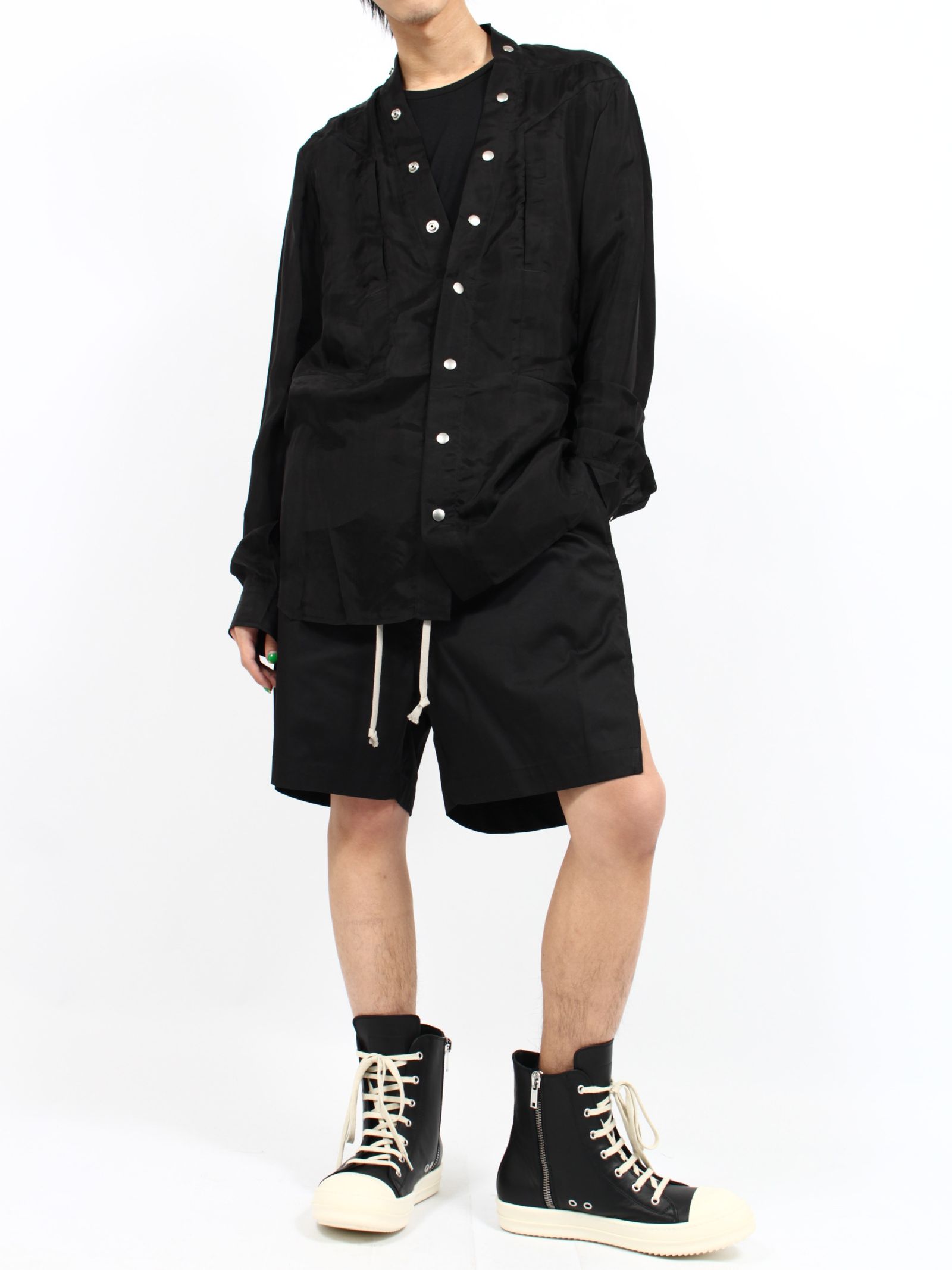 RICK OWENS - 【26SS】ボクサー ショートパンツ / BOXERS / ブラック