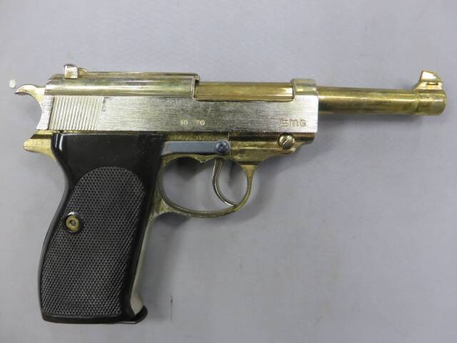 マルシン】ワルサーP38 コマーシャル タニオアクション SMG 金属モデルガン