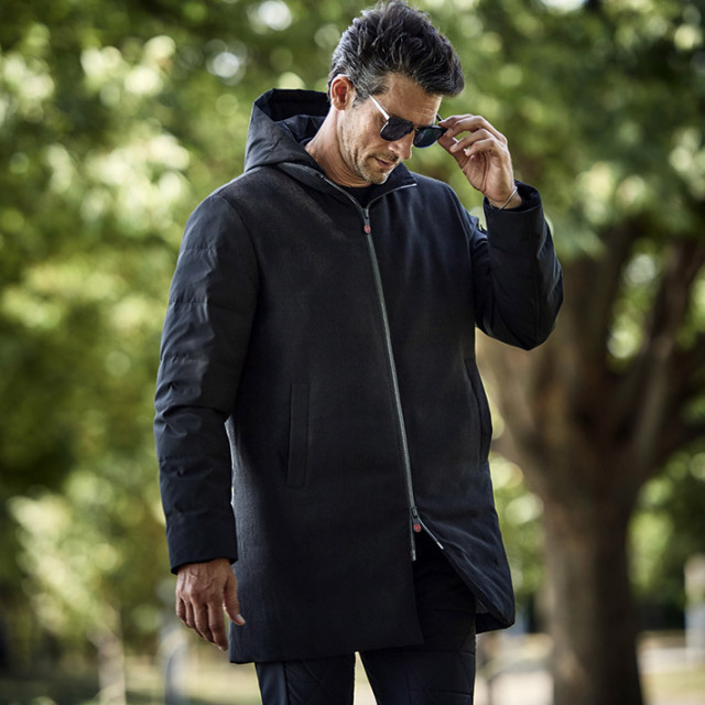 会員様限定OUTLET SALE]在庫限り LANATECコンビデザインフーデッド