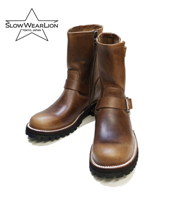 SLOW WEAR LION スローウエアライオン ダブルステッチダウン|クロム