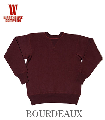 WAREHOUSE ウエアハウス 裏起毛|丸胴|無地|セットインフリーダム