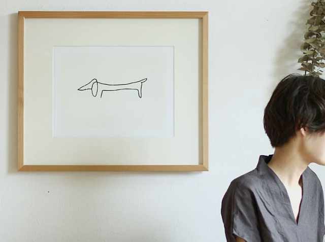 アートポスター Pablo Picasso Le chien（パブロ ピカソ ルシヤン