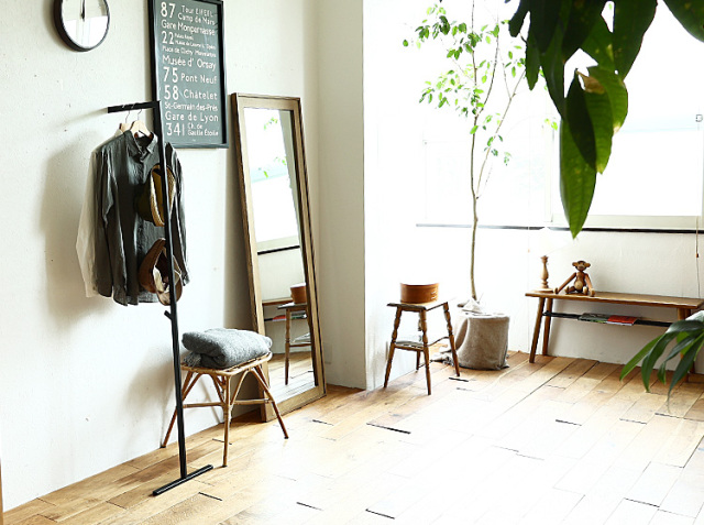 スタンディングミラー Rasic（ラシック）｜北欧・ヴィンテージ