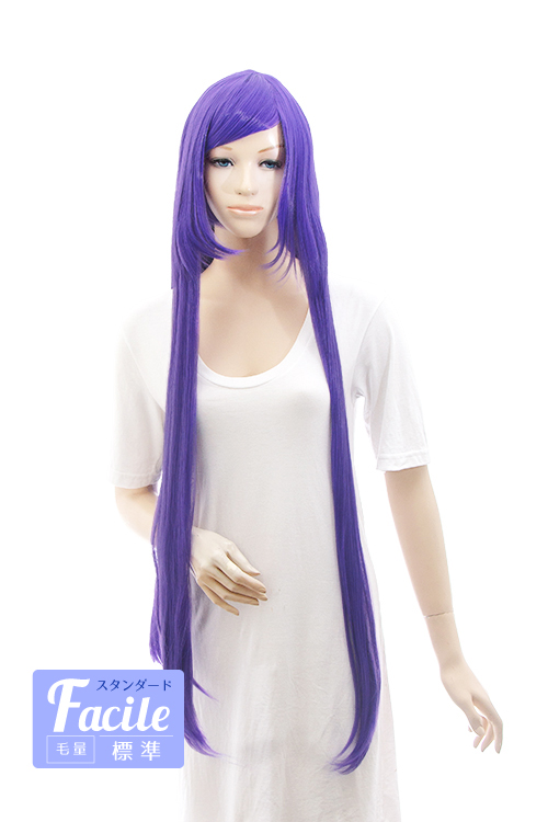 アッシュバイオレット】【コスプレウィッグ】スーパーロング改【高温