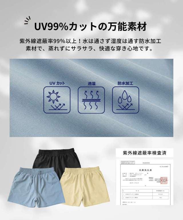 ラッシュガードつき フリル水着 4点セット | マタニティウェア・授乳服