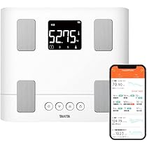 Amazon | タニタ 体重計 体組成計 スマホ連動 50g単位 バックライト BC