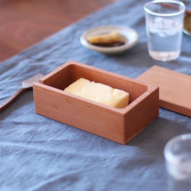 山桜のバターケース｜台所の道具｜中川政七商店 公式サイト