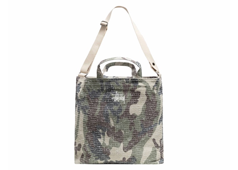 Stussy Needle Punch Crossbody Bag Camo Men's - SS24 - US