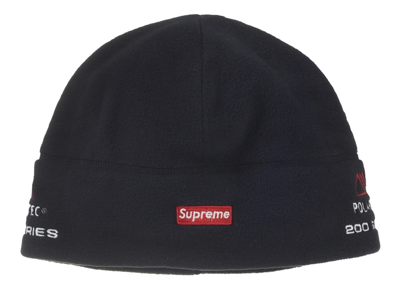 Supreme Polartec Sport Beanie Black - FW24 - US
