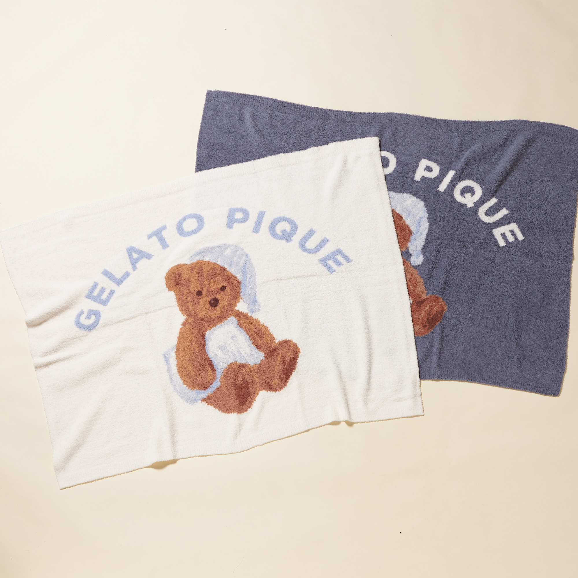 WOMEN】GOOD NIGHT BEARブランケット | gelato pique（ジェラートピケ