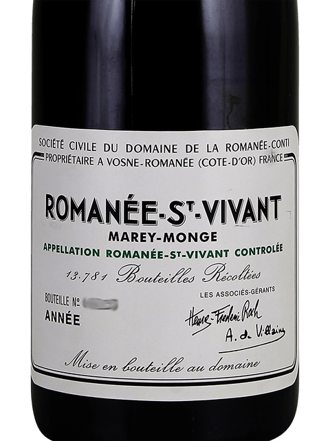 Domaine de La Romanée-Conti Romanée-Saint-Vivant Grand Cru (Marey