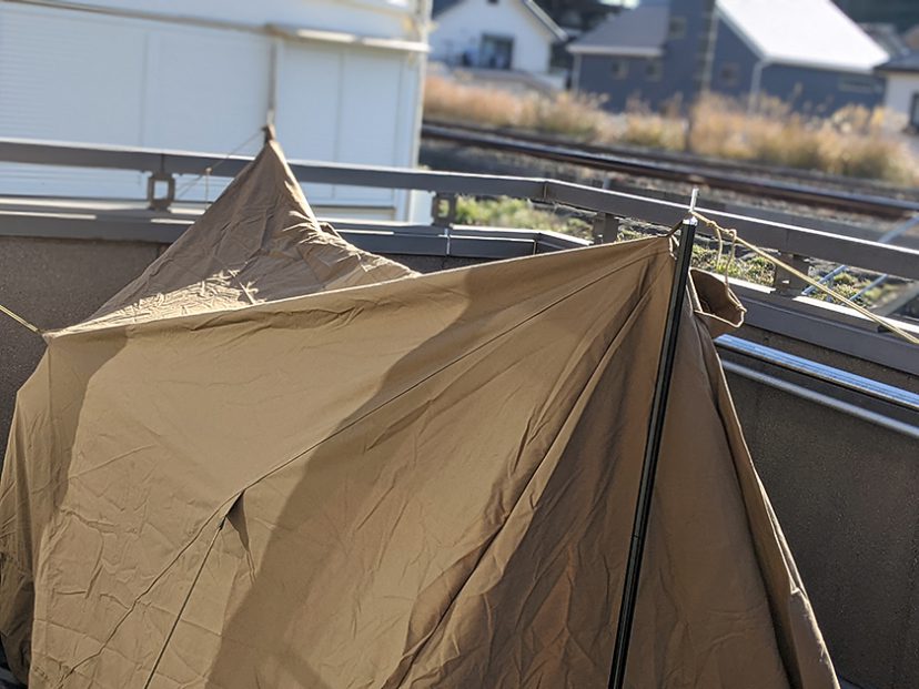 OneTigris スーパーシェルターTC 試し張り】設営10分で快適な自宅