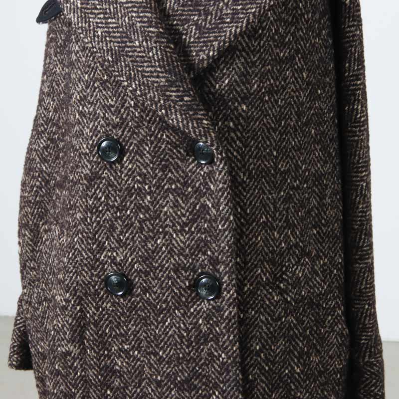 TICCA (ティッカ) ミックスツイードテントコート