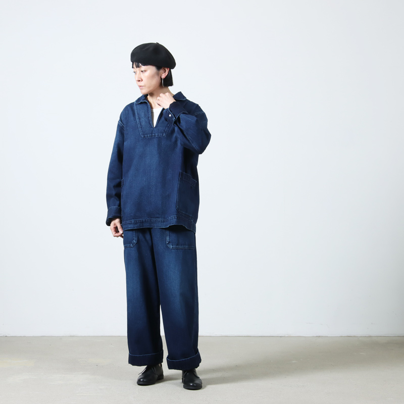 Veritecoeur (ヴェリテクール) デニムユーティリティーパンツ