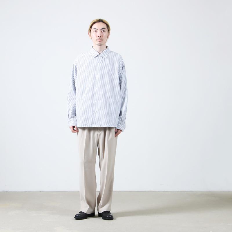 YAECA (ヤエカ) COMFORT SHIRT EXTRA WIDE / コンフォートシャツ