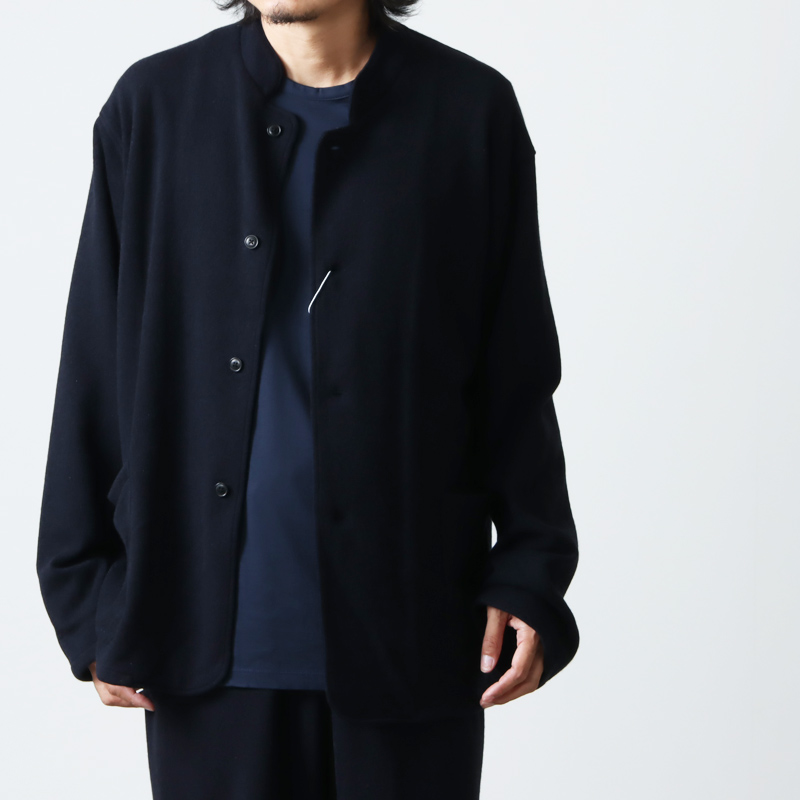 COMOLI (コモリ) カシミヤ スタンドカラーニットジャケット