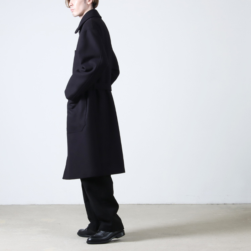 COMOLI (コモリ) ウールカシミヤ ミリタリーコート