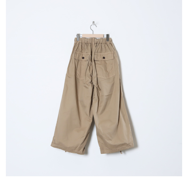 HARVESTY (ハーベスティ) オーバーパンツ 60/2ギャバ