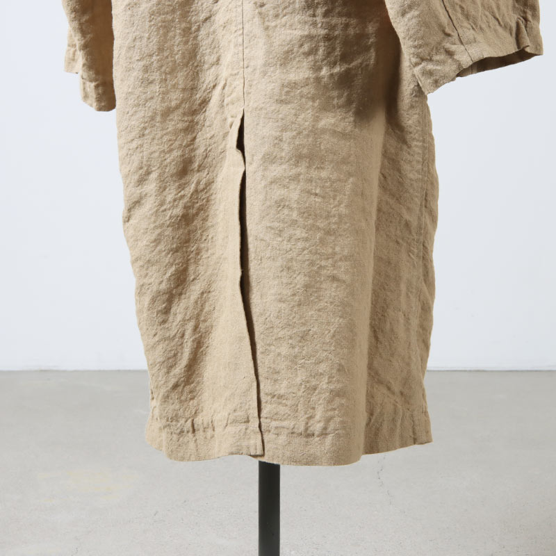 ICHI Antiquites (イチアンティークス) リネンキャンバスコート