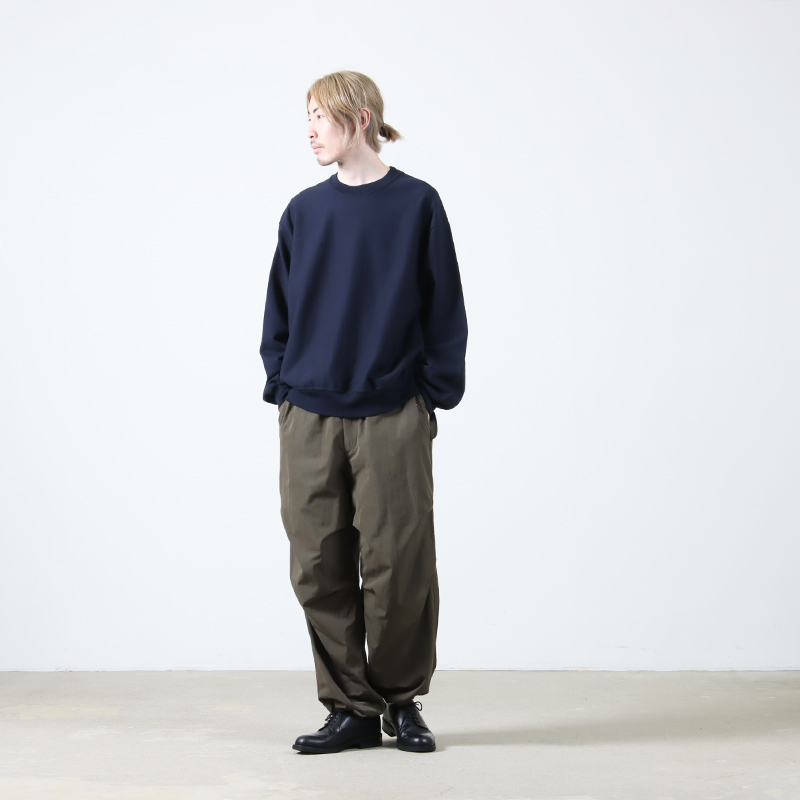 blurhmsROOTSTOCK (ブラームス ルーツストック) Thin-Sweat Crew-Neck