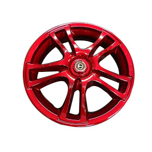 アドレスV125 キャストホイール 前後セット レッド K1-K9 - バイク