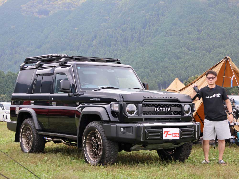 トヨタ ランドクルーザー70 ZX 5速MT ユーザー下取り車 純正車