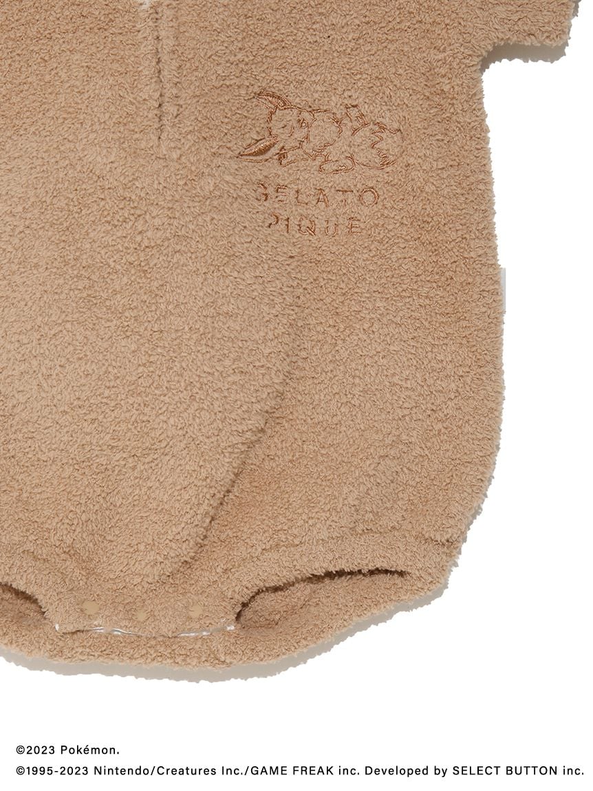 ポケモンスリープ】【ベビー】ベビモコ イーブイ ロンパース