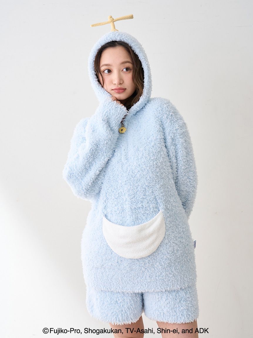 ドラえもん】【レディース】ジェラートパーカ＆ショートパンツ(ニット