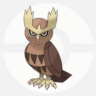 USUM】ヨルノズクの出現場所と種族値&覚える技【ポケモンウルトラ