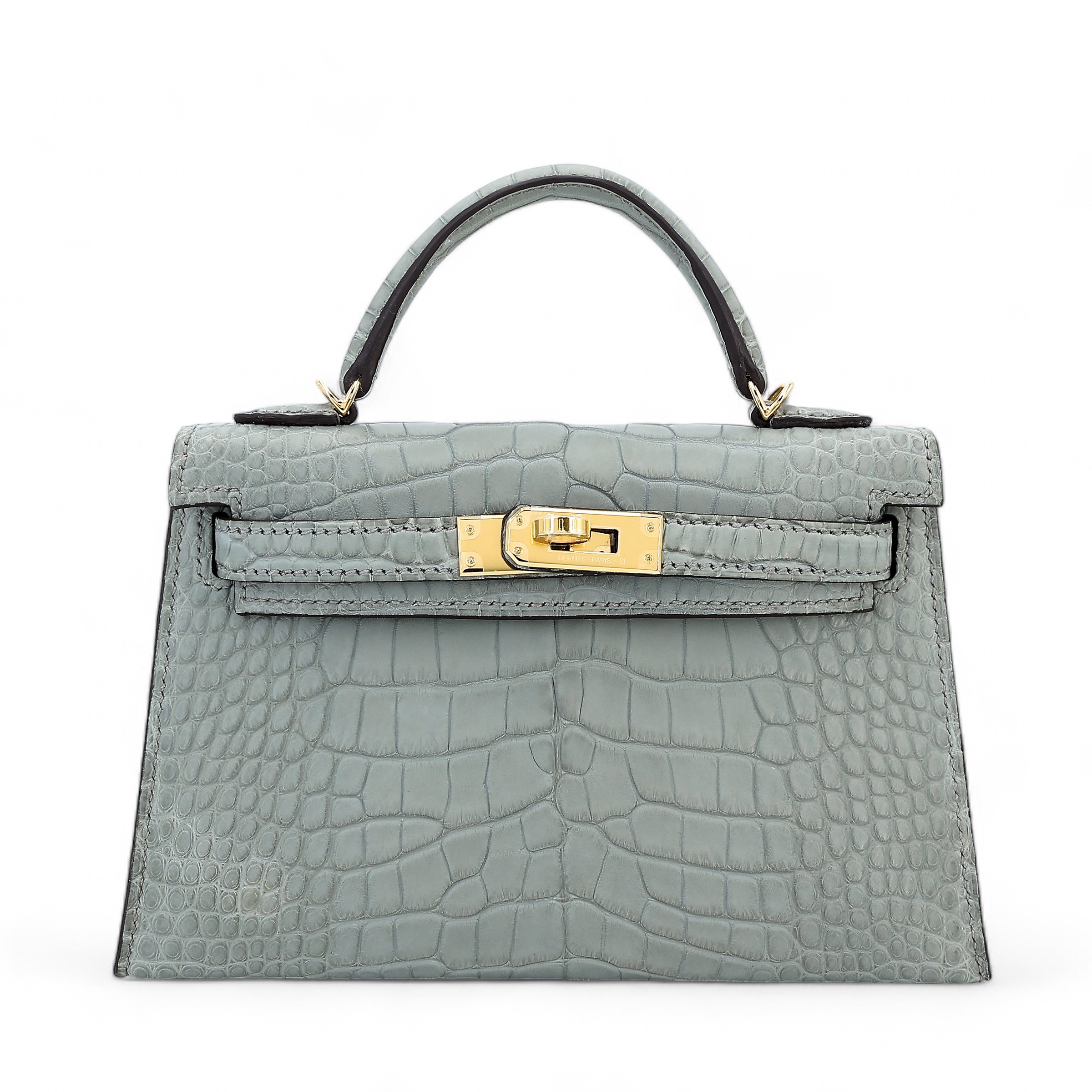 ランク N 新品 HERMÈS エルメス ミニケリー2 ドレ (Y9) シェーブル